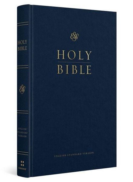 Produktbild: ESV Church Bible, Large Print (Hardcover, Blue)