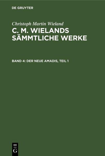 Produktbild: Der neue Amadis, Teil 1