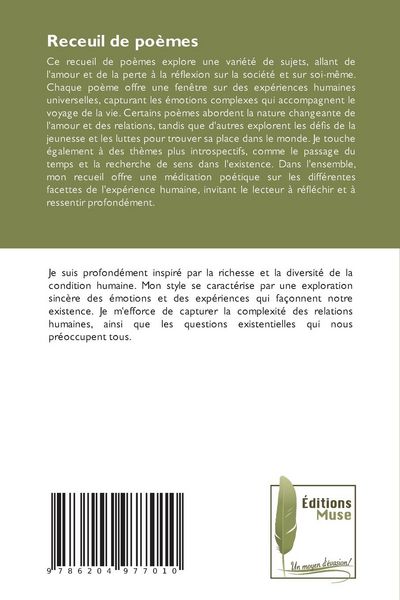 Produktbild: Receuil de po&egrave;mes