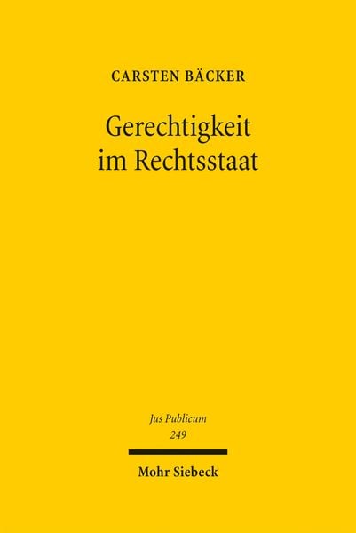 Produktbild: Gerechtigkeit im Rechtsstaat
