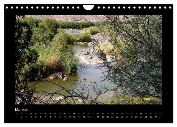 Produktbild: AFRIKA im S&uuml;den (Wandkalender 2026 DIN A4 quer), CALVENDO Monatskalender