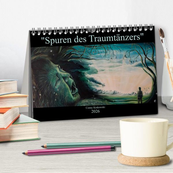 Produktbild: Spuren des Traumt&auml;nzers (Tischkalender 2026 DIN A5 quer), CALVENDO Monatskalender