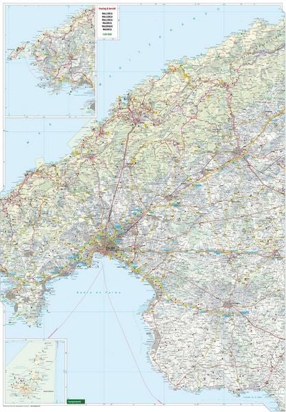 Produktbild: Freytag & berndt Stra&szlig;enkarte Mallorca 1:50.000
