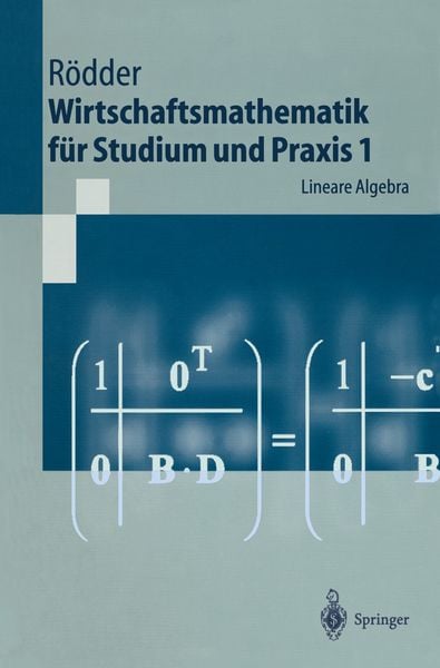 Produktbild: Wirtschaftsmathematik f&uuml;r Studium und Praxis 1