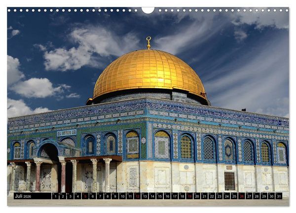 Produktbild: Jerusalem, die heilige Stadt (Wandkalender 2026 DIN A3 quer), CALVENDO Monatskalender