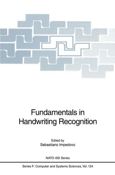 Produktbild: Fundamentals in Handwriting Recognition