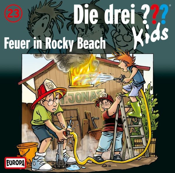 Produktbild: Die drei ??? Kids 23. Feuer in Rocky Beach (drei Fragezeichen) CD