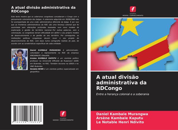 Produktbild: A atual divis&atilde;o administrativa da RDCongo