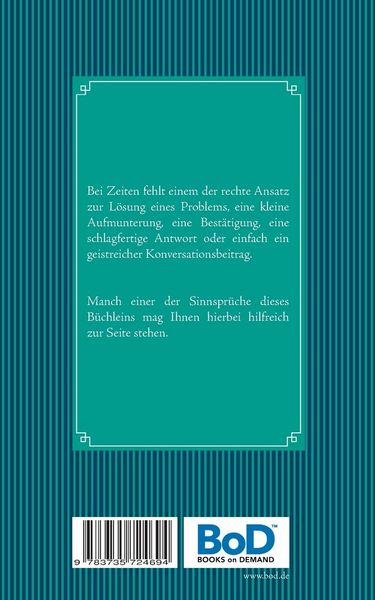 Produktbild: Weisheiten