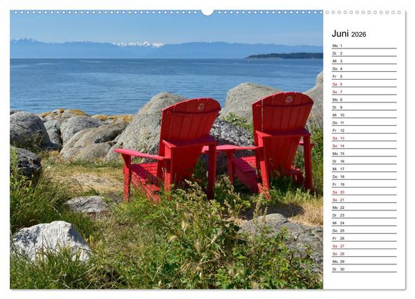 Produktbild: Vancouver Island - Perle im Kanadischen Westen (hochwertiger Premium Wandkalender 2026 DIN A2 quer), Kunstdruck in Hochglanz