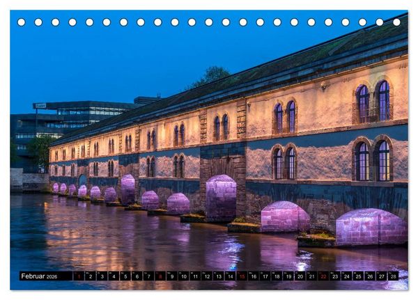 Produktbild: Frankreich - Strasbourg (Tischkalender 2026 DIN A5 quer), CALVENDO Monatskalender