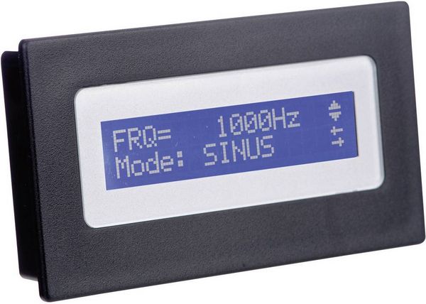 Produktbild: H-Tronic FR 216 Frontrahmen Schwarz Passend f&uuml;r (Display): LC-Display 16 x 2 (B x H x T) 91 x 53 x 20 mm Kunststoff