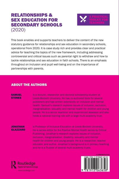 Produktbild: Relationships and Sex Education for Secondary Schools (2020)