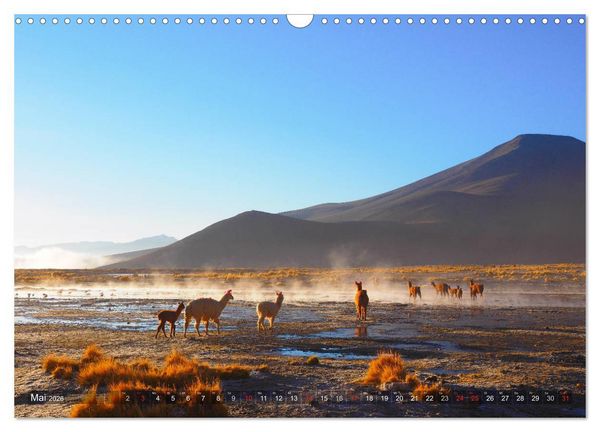 Produktbild: Peru und Bolivien - Traumlandschaften (Wandkalender 2026 DIN A3 quer), CALVENDO Monatskalender