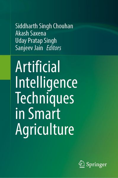 Produktbild: Artificial Intelligence Techniques in Smart Agriculture