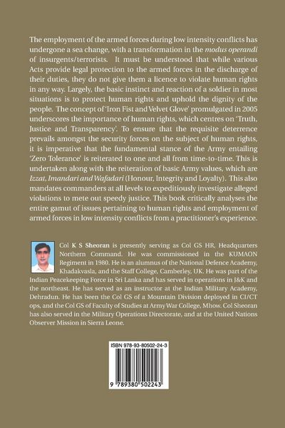 Produktbild: Human Rights and Armed Forces in Low Intensity Conflicts