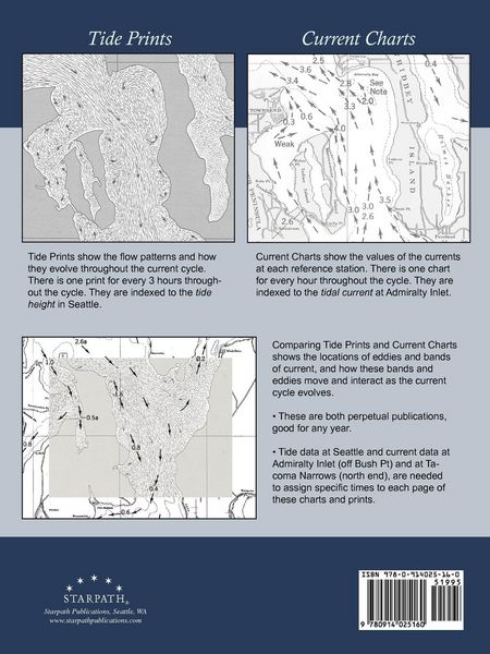 Produktbild: Tidal Currents of Puget Sound: Graphic Current Charts and Flow Patterns
