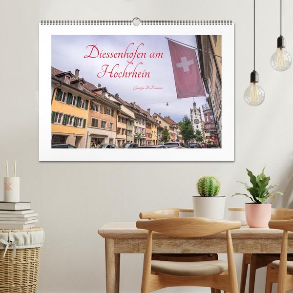 Produktbild: Diessenhofen am Hochrhein (Wandkalender 2026 DIN A2 quer), CALVENDO Monatskalender