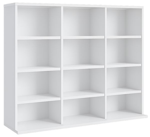Holz CD DVD Standregal Bücherregal Regal Megosa L