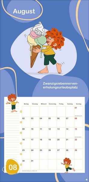 Produktbild: Pumuckl Broschurkalender 2027