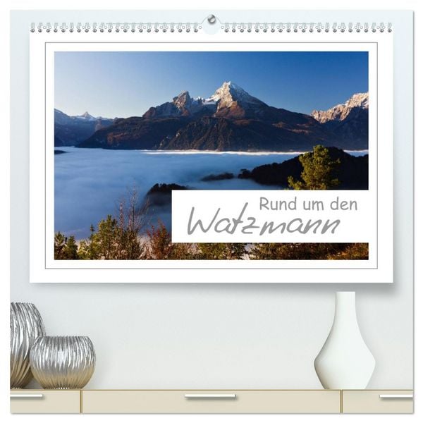 Produktbild: Rund um den Watzmann (hochwertiger Premium Wandkalender 2026 DIN A2 quer), Kunstdruck in Hochglanz