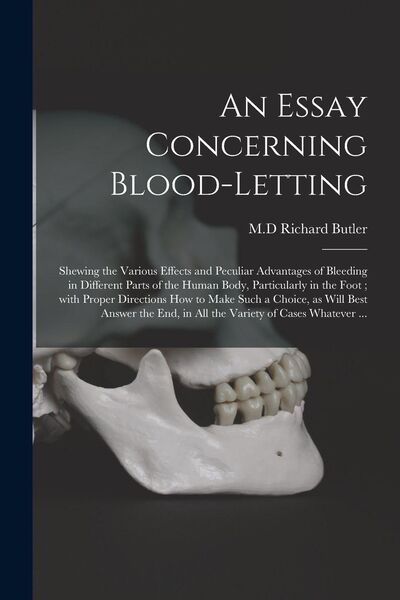 Produktbild: An Essay Concerning Blood-letting