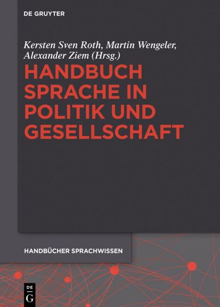 Produktbild: Handbuch Sprache in Politik und Gesellschaft