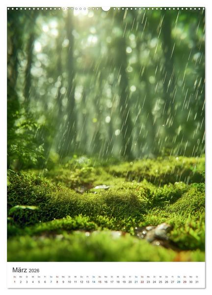 Produktbild: Natur im Jahreslauf (Wandkalender 2026 DIN A2 hoch), CALVENDO Monatskalender