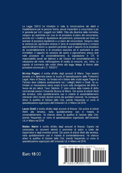 Produktbild: Sovraindebitamento. Legge 3/12 e casi pratici