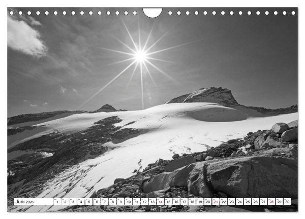Produktbild: Dreitausender in den Alpen (Wandkalender 2026 DIN A4 quer), CALVENDO Monatskalender