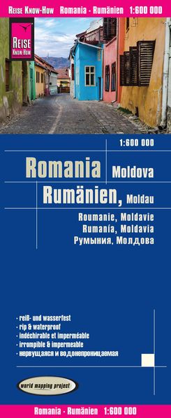 Produktbild: Reise Know-How Landkarte Rum&auml;nien, Moldau