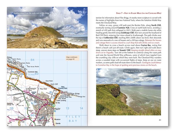 Produktbild: The Cleveland Way and the Yorkshire Wolds Way