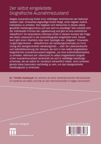 Produktbild: Der selbst eingeleitete biografische Ausnahmezustand