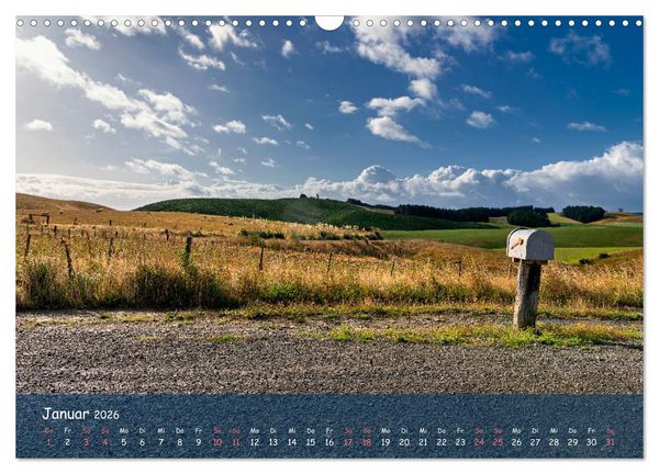 Produktbild: Traumorte entdecken: Neuseeland (Wandkalender 2026 DIN A3 quer), CALVENDO Monatskalender