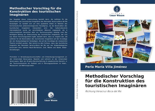 Produktbild: Methodischer Vorschlag f&uuml;r die Konstruktion des touristischen Imagin&auml;ren