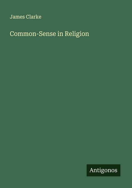 Produktbild: Common-Sense in Religion