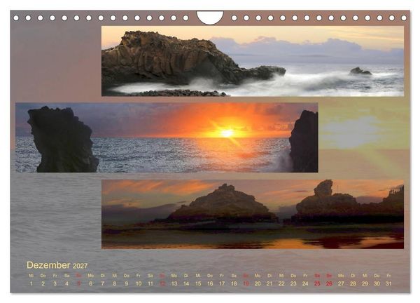 Produktbild: K&uuml;stentr&auml;ume im Panoramablick (Wandkalender 2027 DIN A4 quer), CALVENDO Monatskalender