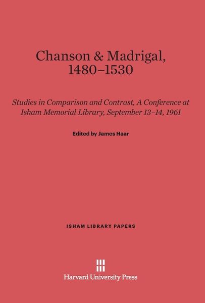 Produktbild: Chanson & Madrigal, 1480-1530