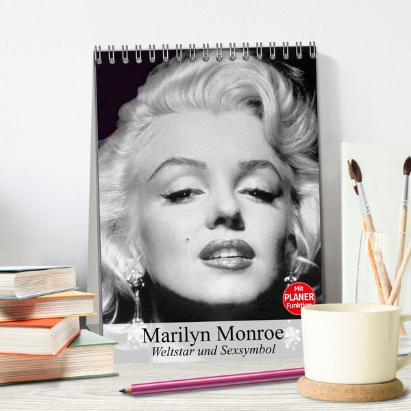 Produktbild: Marilyn Monroe. Weltstar und Sexsymbol (Tischkalender 2026 DIN A5 hoch), CALVENDO Monatskalender