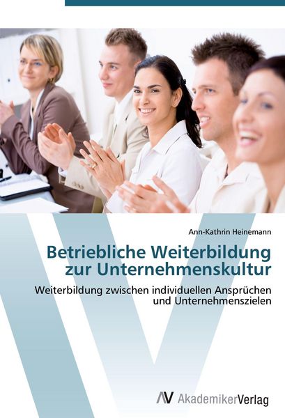 Produktbild: Betriebliche Weiterbildung zur Unternehmenskultur