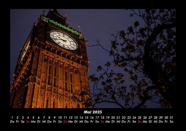 Produktbild: London - Impressionen 2025 Fotokalender DIN A3