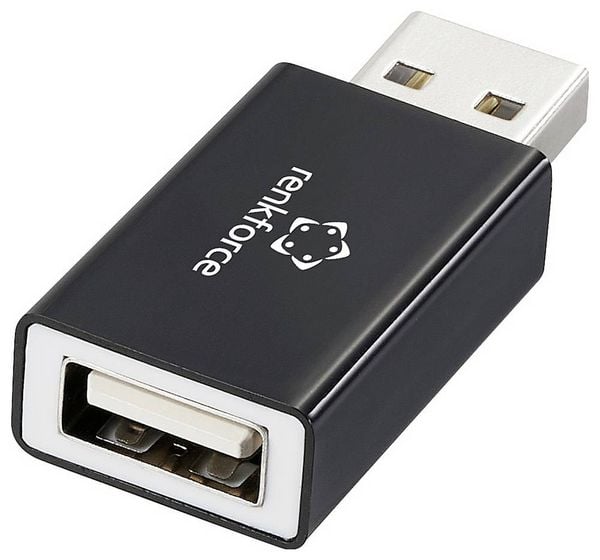 Produktbild: Renkforce USB Datenblocker Adapter [1x USB-A Stecker - 1x USB-A Buchse] RF-6615902