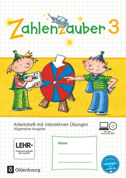 Zahlenzauber - Mathematik für Grundschulen - Allgemeine Ausgabe 2016 - 3. Schuljahr, Taschenbuch von Christine Kullen,Ruth Dolenc-Petz,Petra