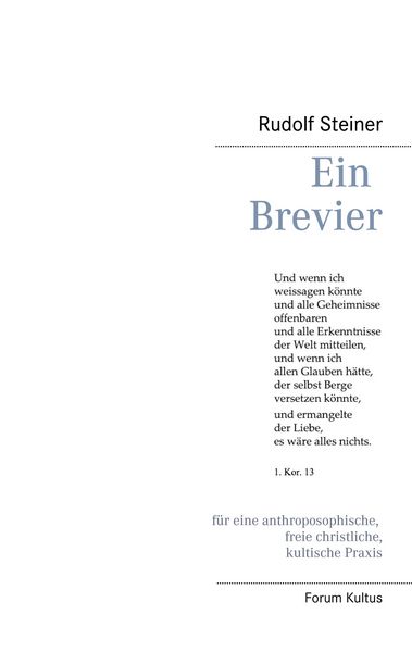 Produktbild: Ein Brevier