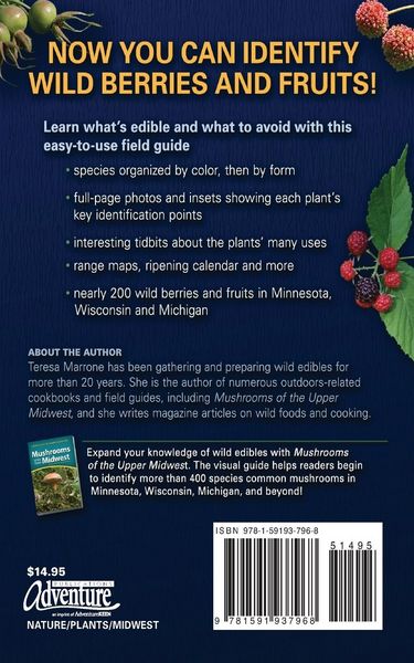 Produktbild: Wild Berries & Fruits Field Guide of Minnesota, Wisconsin & Michigan