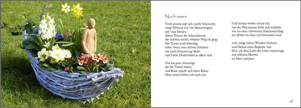 Produktbild: Wie ich dich f&uuml;hle - Gedichte f&uuml;r Trauernde. Mit Skulpturen von Andrea Ohlsen.