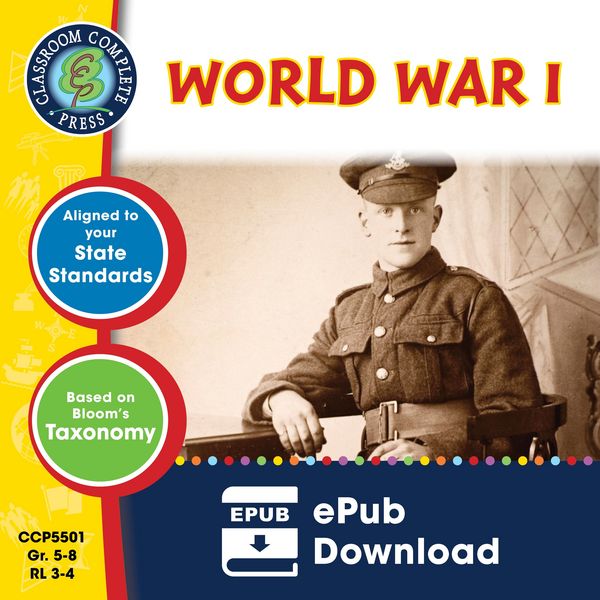 Produktbild: World War I Gr. 5-8
