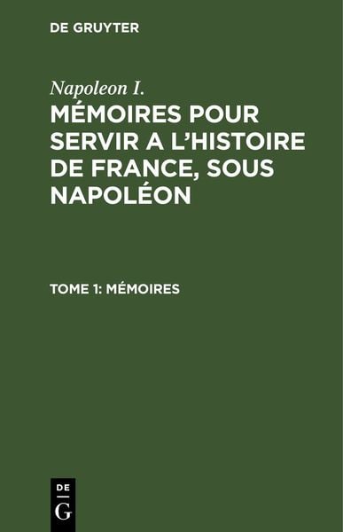 Produktbild: M&eacute;moires