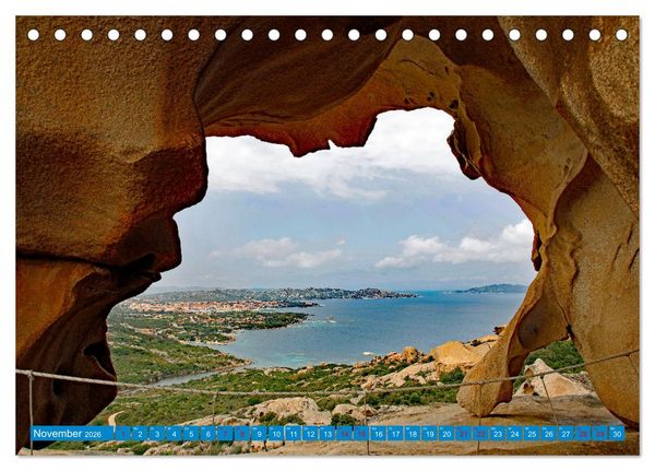 Produktbild: Traumhaftes Sardinien (Tischkalender 2026 DIN A5 quer), CALVENDO Monatskalender