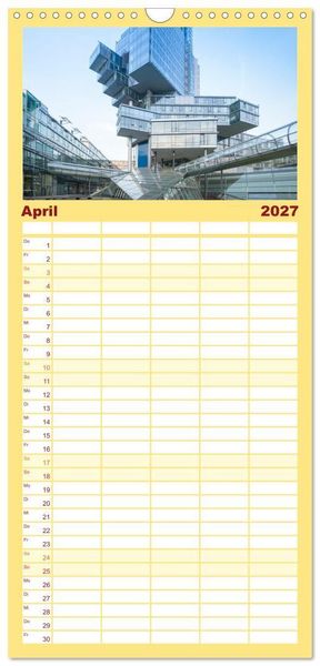 Produktbild: Familienplaner 2027 - Hannover - Momente einer Reise mit 5 Spalten (Wandkalender, 21 x 45 cm) CALVENDO